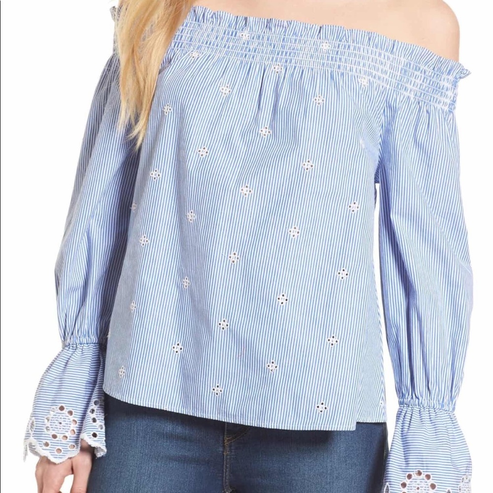 NWT B.P off the shoulder blouse